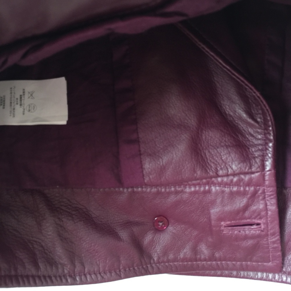 A/X Bow Leather Jacket View 5